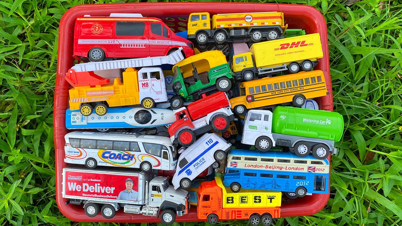 Huge Quantity of Dreamy Toy Vehicles in the Box by ToyHub TV