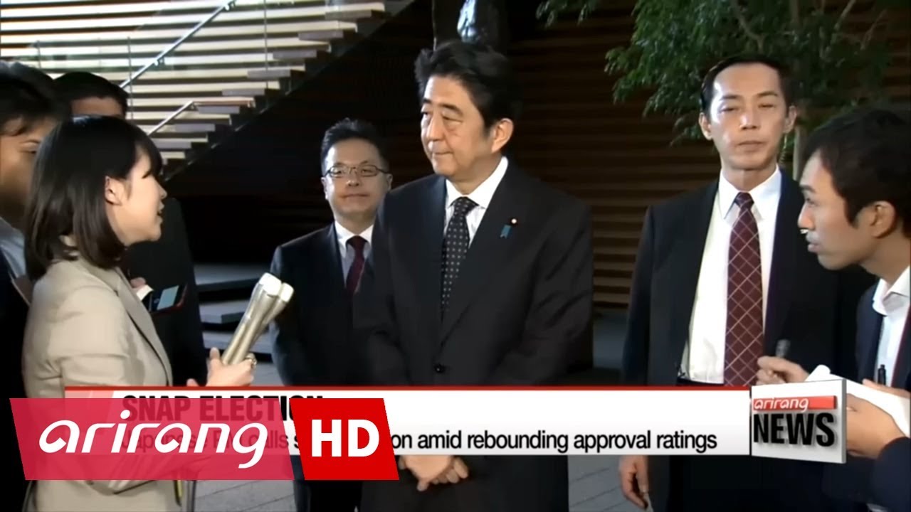 Japanese PM calls snap election