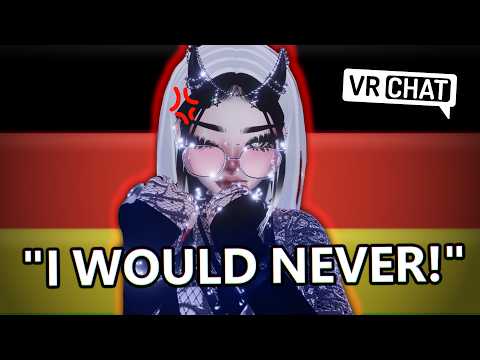 Drunk German VRChat Girl SWEARS She's Not a Pred.