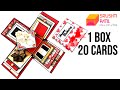 1 Explosion Box 20 Different Cards Video by Srushti Patil