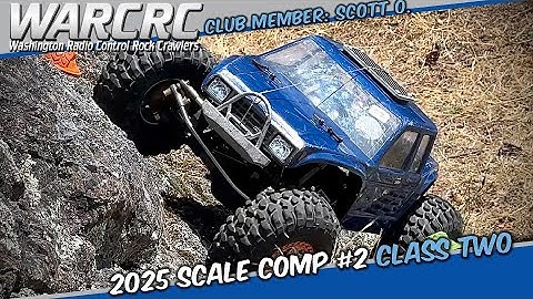 Scott O’s Axial SCX10 Pro at 2025 WARCRC Scale Comp 2