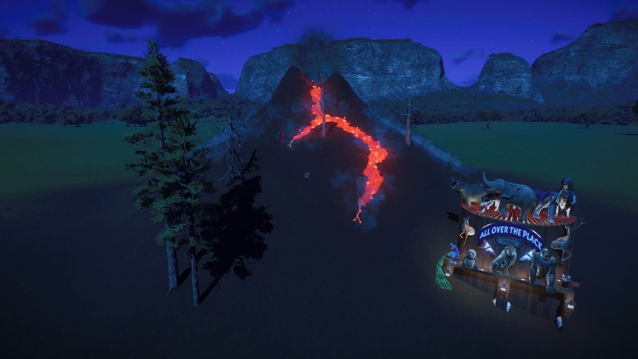 How to create a bursting volcano in Zoo YouTube