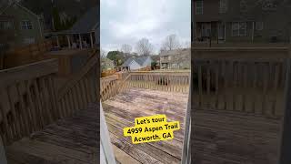 Real Estate for Sale Tour 4959 Aspen Trail Acworth Georgia 30101 $325,000 #acworth #realestate