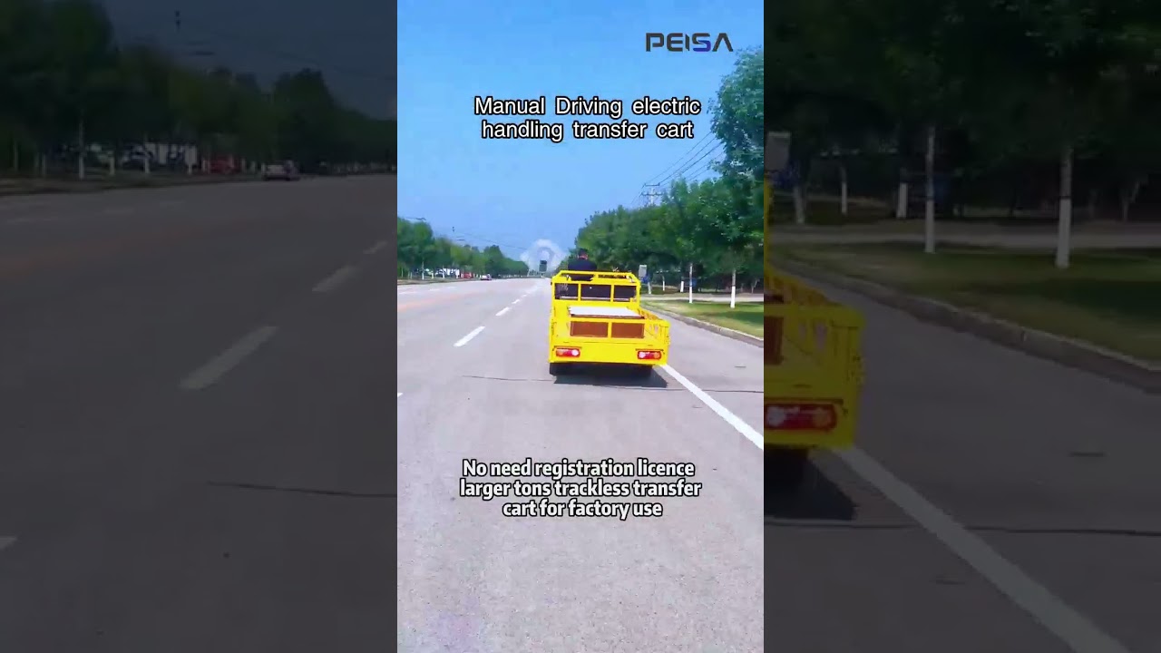 Manual Driving Electric Transfer Cart