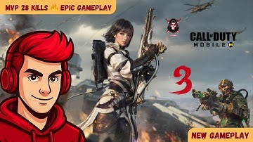 They Couldn’t Stop Me 😳 | MVP 28 Kills in COD Mobile 2025 🔥 | CALL OF DUTY MOBILE #3