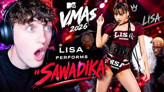 LISA Performs 'SaWaDiKa' | 2026 VMAs | REACTION!