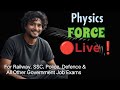 Master Physics Force for RRB NTPC 2025 | Score Full Marks with Easy Tricks | MD MasterClass | 🔴Live❗