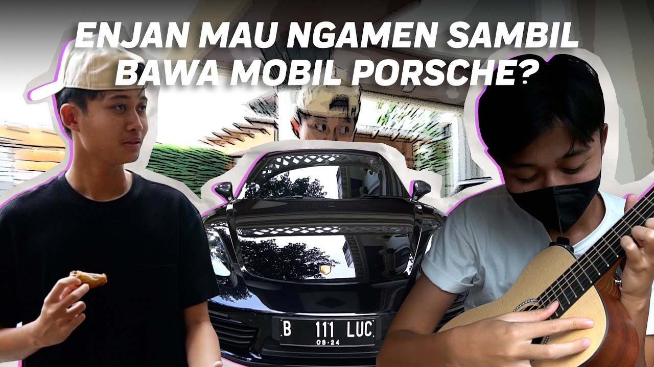 MAU NGAMEN DULU SAMBIL NYICIPIN MOBIL PORSCHE GAES
