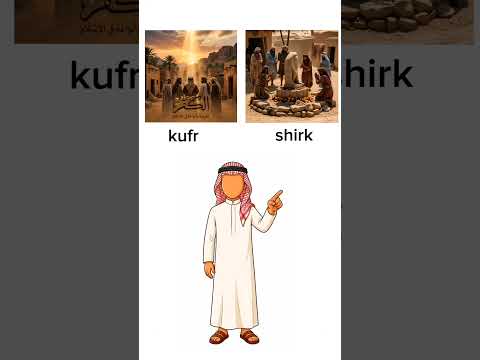 What is the difference between Shirk and Kufr? #trending #kufr #shirk #viral #nooremadina