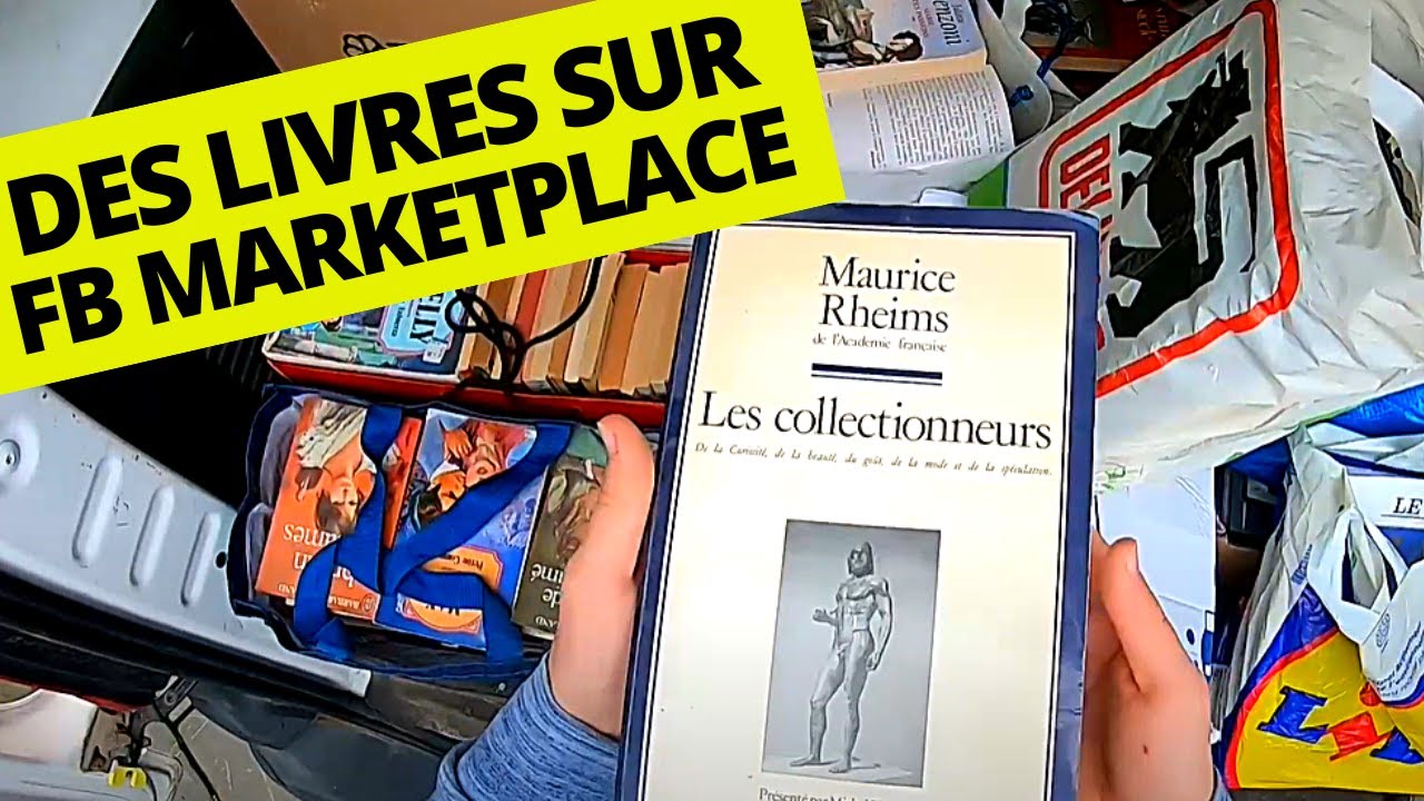 J'ai trouvé plein de livres gratuits sur Facebook Marketplace !