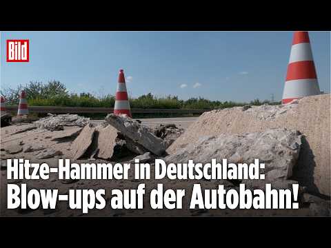Asphalt-Chaos bei 40 Grad: Jetzt brechen unsere Straßen auf
