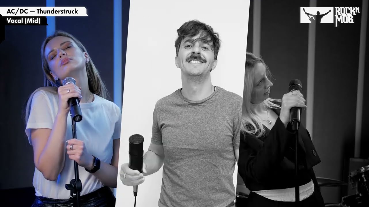 AC/DC – Thunderstruck. Vocal (Mid) Tutorial