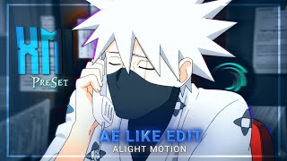 Ae Like Edit #16 || Alight Motion Preset/XML 