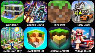 Worldcraft,Cosmic Craft,Minecraft,Party Craft,DreamCity Craft,Block Craft 3D,Exploration Craft screenshot 5