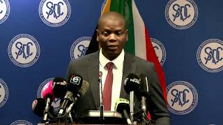 Minister Ronald Lamola briefs media on geopolitical developments