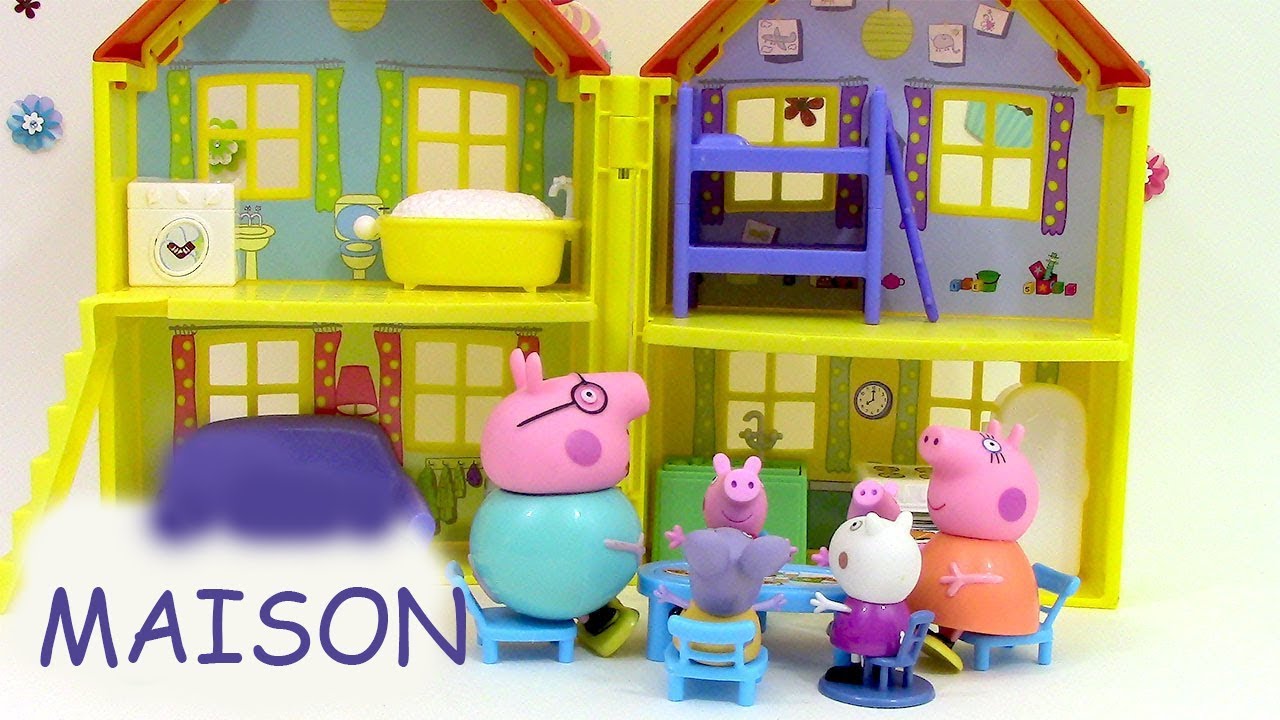 Maison De Peppa Pig De Luxe Pate A Modeler Play Doh Peppa Pig Peek N Surprise Playhouse Youtube