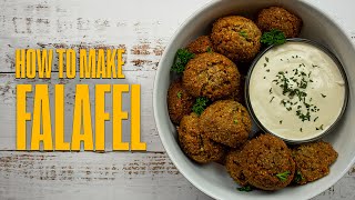 How to Make Falafel / طريقة تحضير الفلافل المقرمشة الشهية