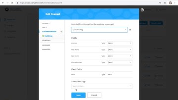 Convertri Help - How to Set Up Different Lists for Products