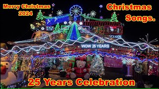 BEST CHRISTMAS LIGHT HOUSE IN TORONTO DECEMBER 2024. // Merry Christmas 2024. #shamshermannbti
