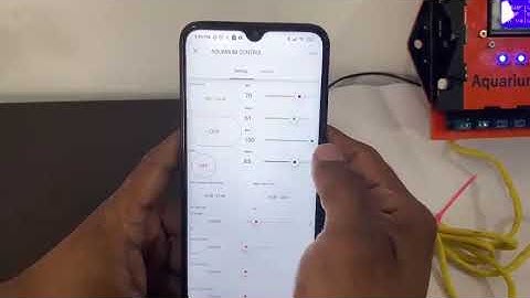 Diy arduino + blynk 2.0 aquarium controller 10