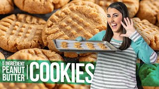 5 Ingredient Peanut Butter Cookies