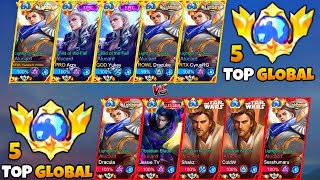 Download lagu 5v5 All Global Alucard | Who is the Real King of Alucard?! | Super Intense Lifesteal Battle!! 🤯🔥