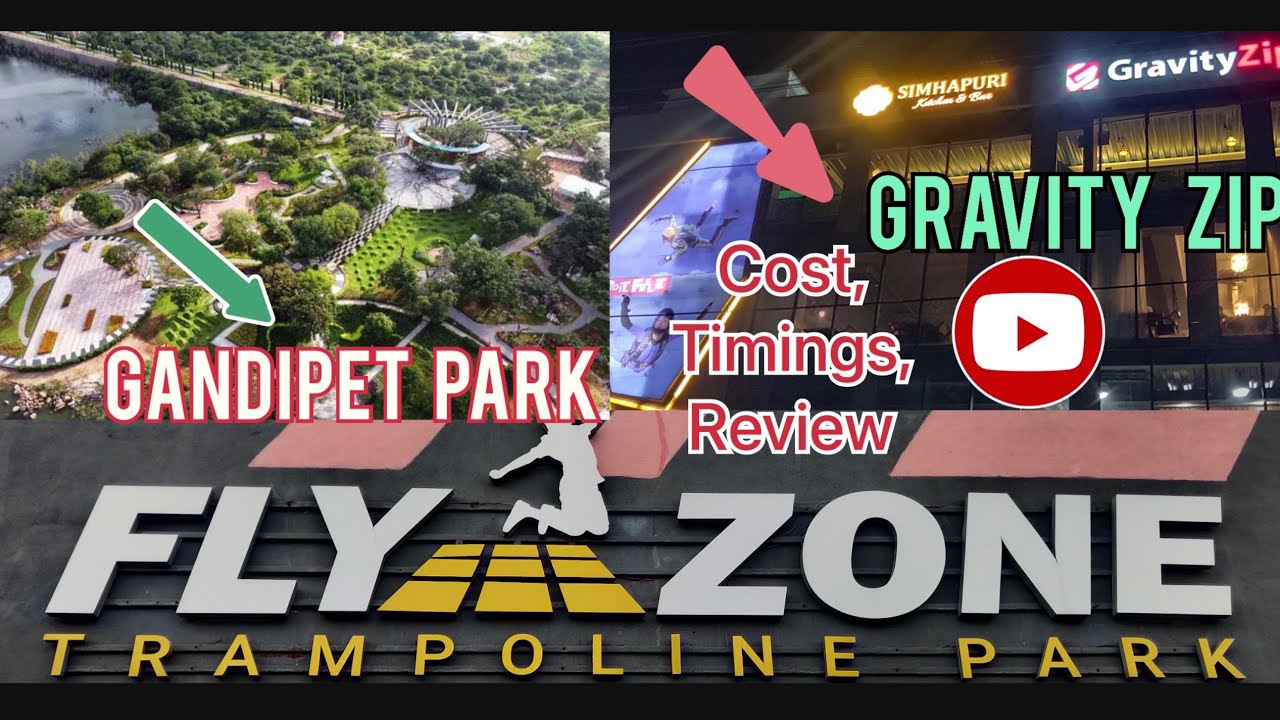 Gandipet Lake Hyderabad Sky Zone Hyderabad GravityZip Indoor