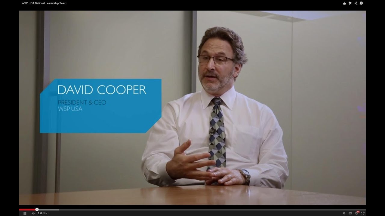 WSP USA National Leadership Team YouTube