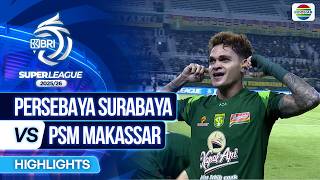 Persebaya Surabaya VS PSM Makassar - Highlights | BRI Super League 2025/26