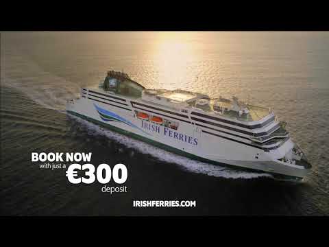 France 2026 - Just €300 Deposit - video from Irish Ferries