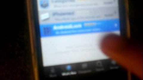 How to get the android Lock on iphone and ipodtouch