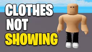 How To Fix Roblox Clothes Not Showing In Game (Missing Player Clothes) screenshot 5