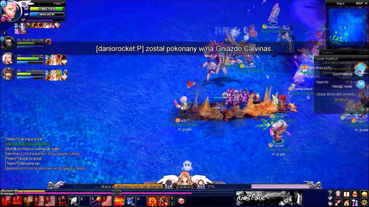 Nostale | Fado™ - Rajd Wody - Lady Calvinas (*Anioły*)