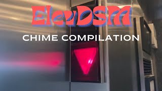 ElevDSM's Elevator Chime Compilation - January-June 2024