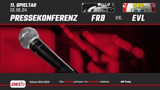 Pressekonferenz Spieltag 11: EHC Freiburg vs. EV Landshut