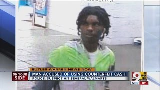 Man accused of using counterfeit cash at area Walmarts