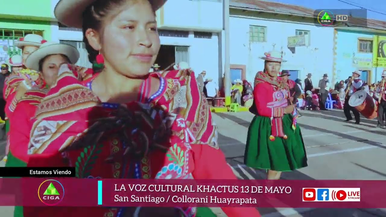 Danza y música SICURIS 13 DE MAYO Huayrapata Moho #cigatv 