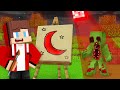 JJ and Mikey Using DRAWING MOD to BECAME EVIL - Maizen Parody Video in Minecraft