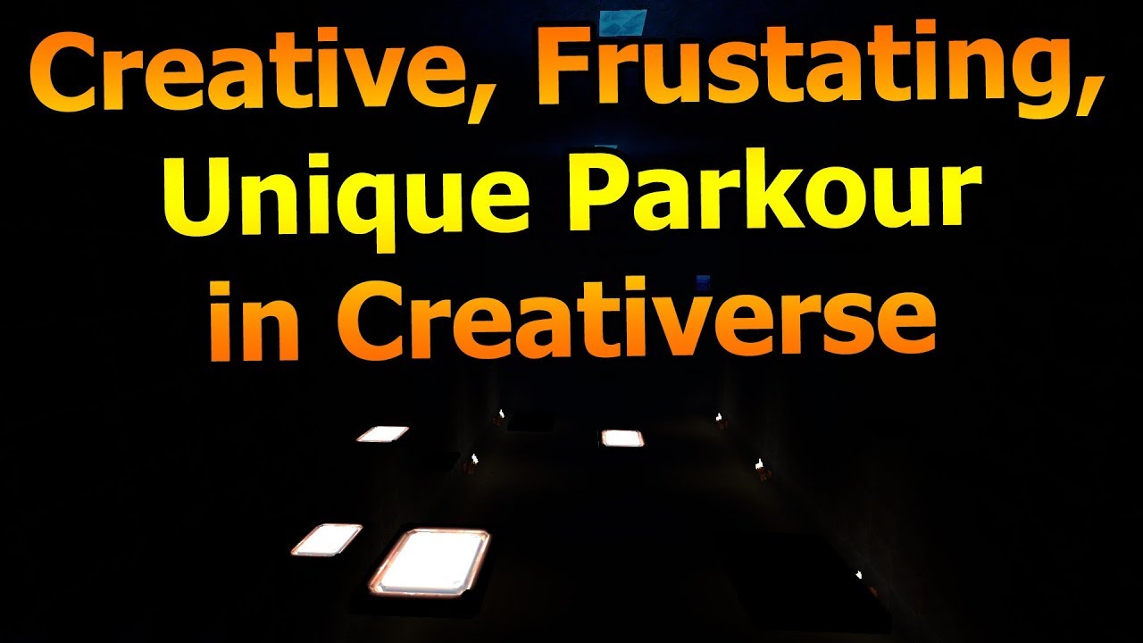 AMAZING, UNIQUE PARKOUR IN CREATIVERSE. - Creativerse Adventure