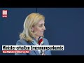 🔴 Bundespräsident Steinmeier ernennt die neuen Bundesminister der Regierung | BILD LIVE