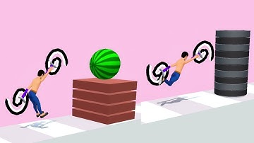 Draw Slicer Game! Very satisfying and relaxing ASMR slicing video