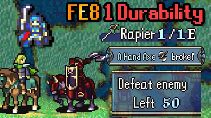 FE8 1 Durability Step 13: Abuse the unit limit cap to banish reinforcements to the shadow realm
