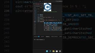 C++ Project: Student Marks &amp; Attendance System 📊 #cpp #codingproject #studentmanagementsystem