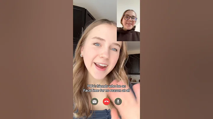 POV: friends who be on FaceTime for no reason at all #pov #relatable #comedy