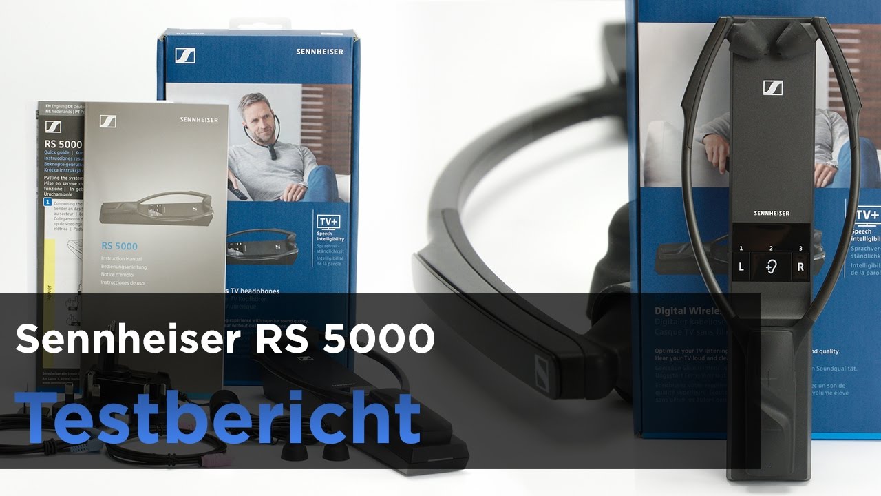 New Sennheiser RS 5000 im Test - Ein spezieller Funkkopfhörer für Schwerhörige und Hörgeschädigte