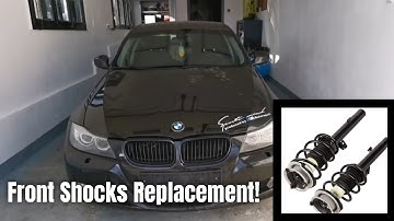 BMW E90 3 SERIES FRONT SHOCK ABSORBERS REPLACEMENT!