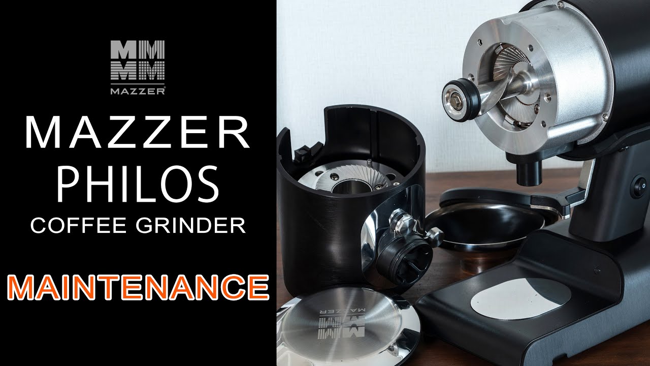 取寄品】MAZZER（マッツァ）グラインダー Philos(フィロス) BLACK - mp