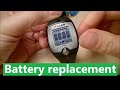 POLAR WATCH Disassembly Battery Replacement