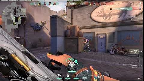 Valorant the 200 ping experience