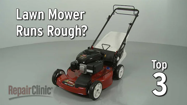 Top Reasons Lawn Mower Runs Rough — Lawn Mower Troubleshooting